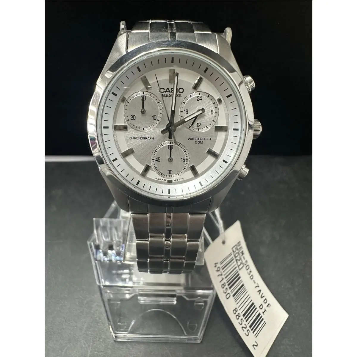 Casio BEM-503D-7A Beside Series Chronograph Men’s Watch