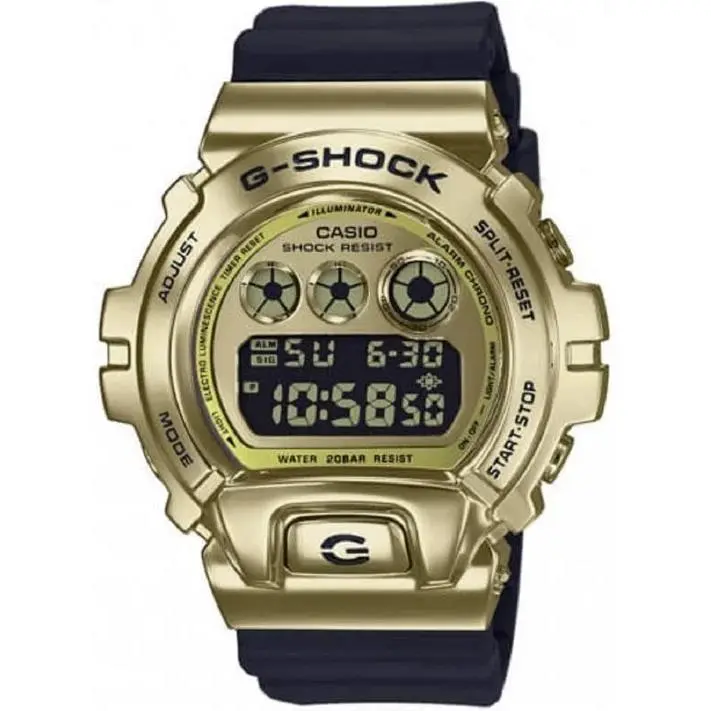 Casio G-shock Standard Digital Metal Covered Bezel Men`s Watch GM-6900G-1