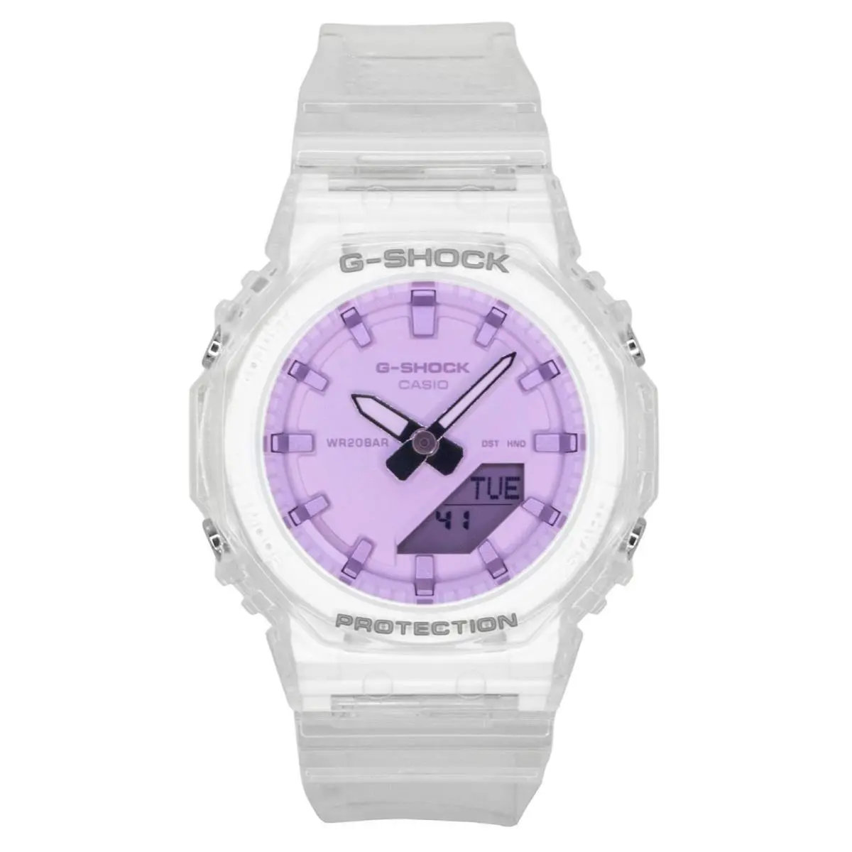Pink Dial Quartz Sports Analog Digital GMA-P2100SR-7A Women`s Watch by Casio
