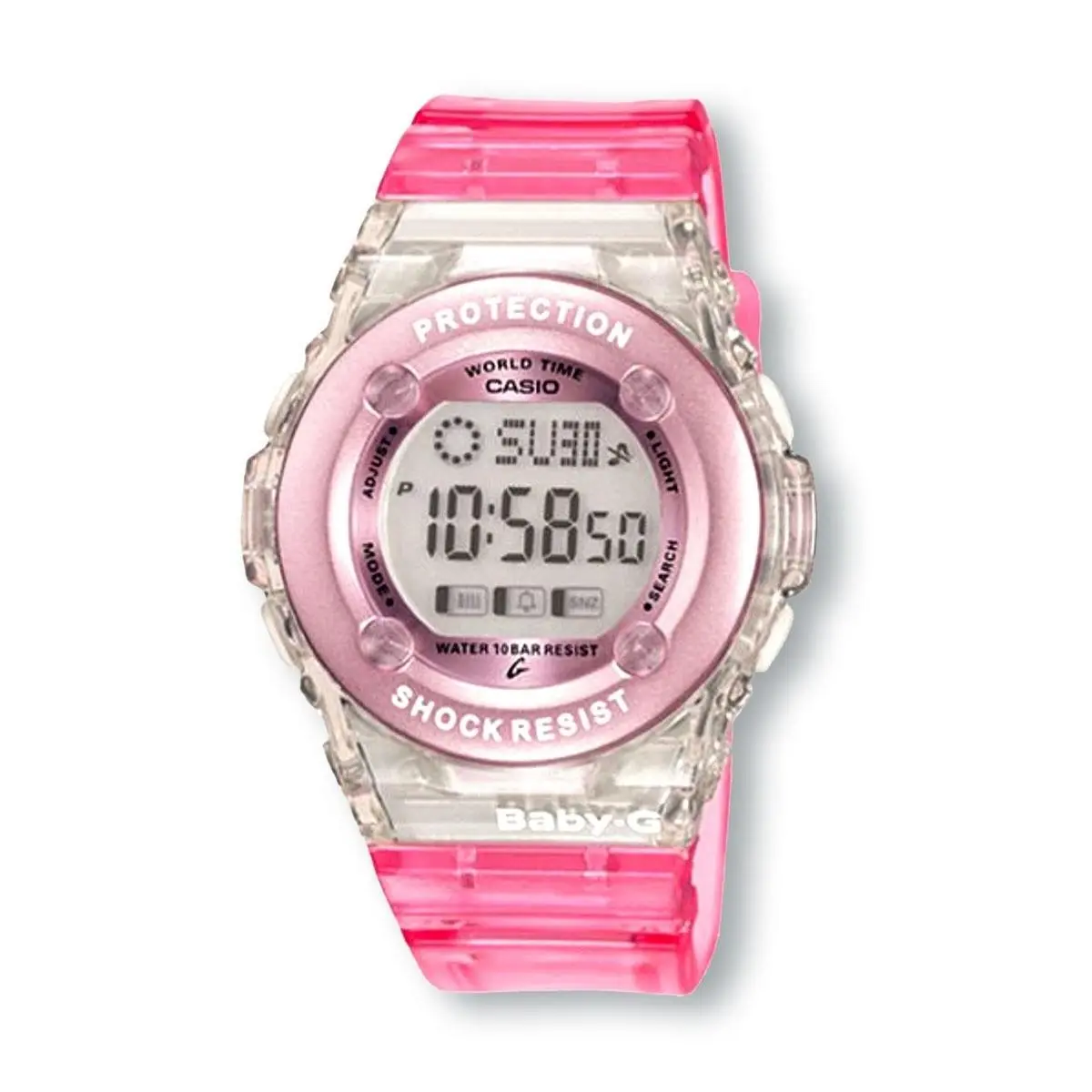 Casio Baby-g BG1302-4E Digital Pink Sports Watch