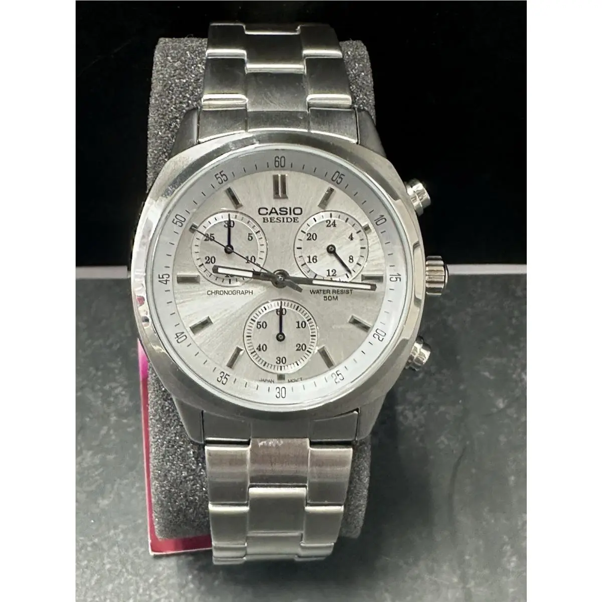 Casio BEM-502D-7A Beside Series Chronograph Men’s Watch