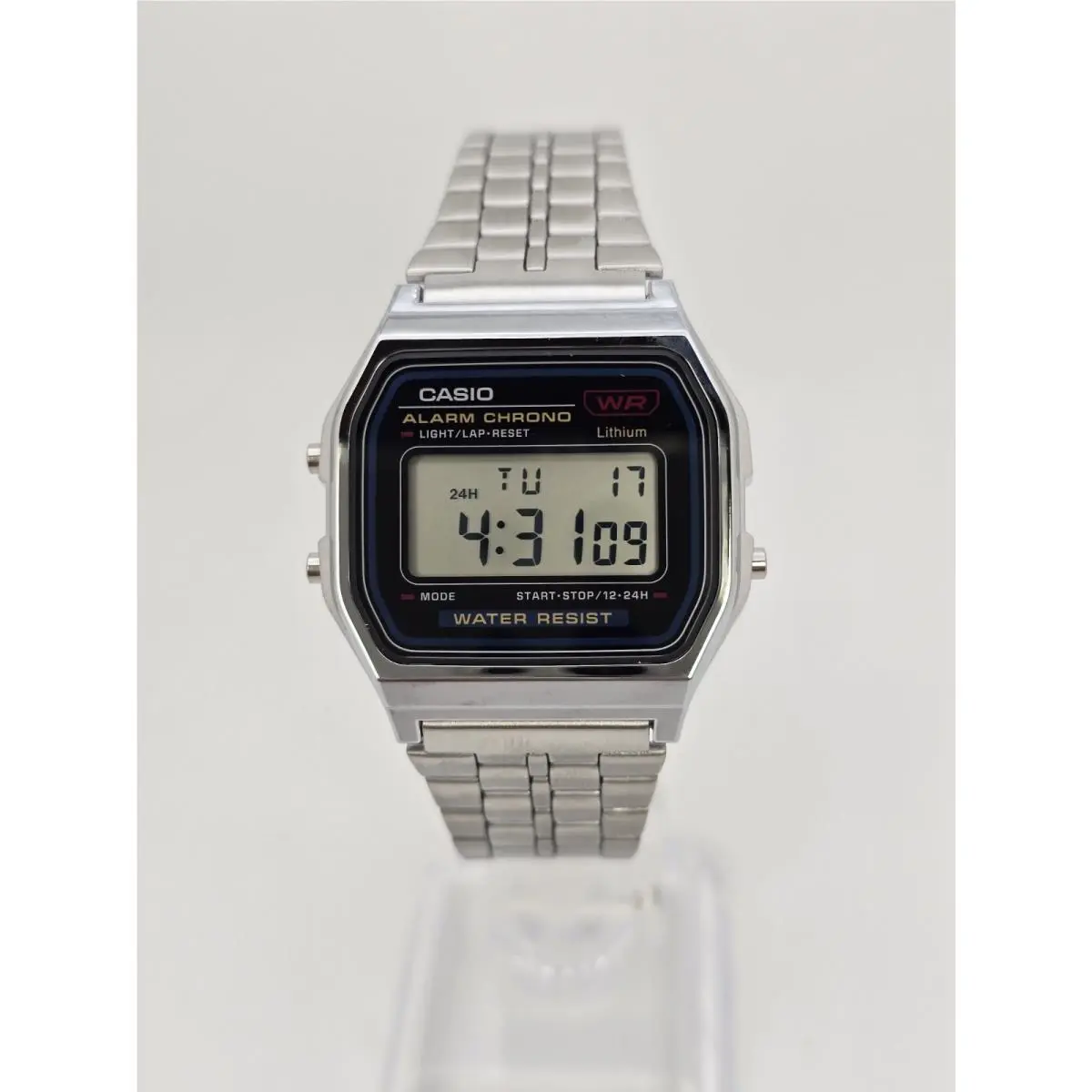Casio Vintage Design A159WA-N1JH Made in Japan 7 Years Battery Life Digital