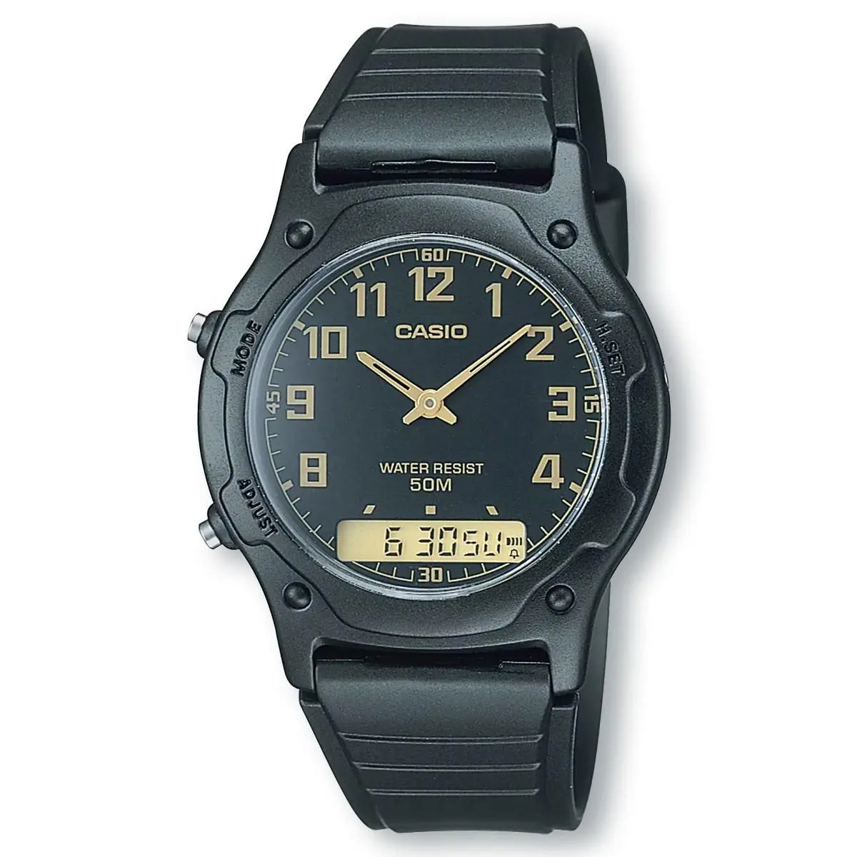 Casio AW49H-1B Unisex Analog-digital Watch Black
