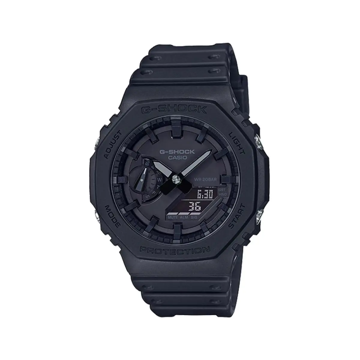G-shock GA-2100-1A1 Analog Digital Watch - All Black