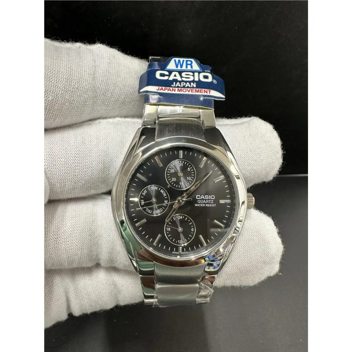 Casio MTP-1191A-1A Black Dial Men’s Watch