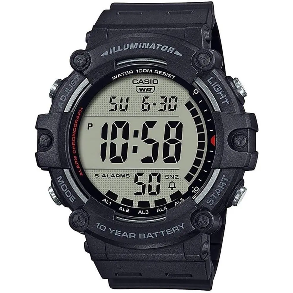 Casio Illuminator AE1500WH 10 Year Battery Digital Watch