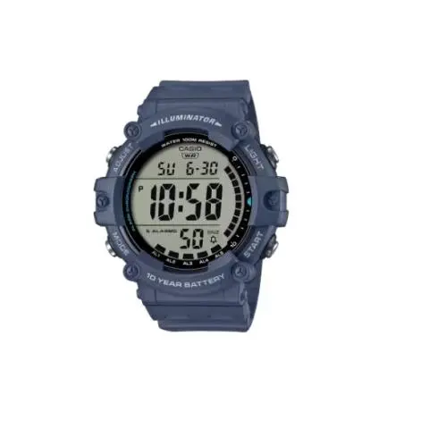 Casio Illuminator Chronograph Digital Display Men`s Wrist Watch AE-1500WH-2AVCF