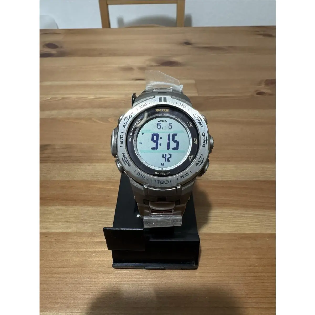 Casio Pro Trek PRW-3100T- Titanium Band Multi-band 6 Solar Watch