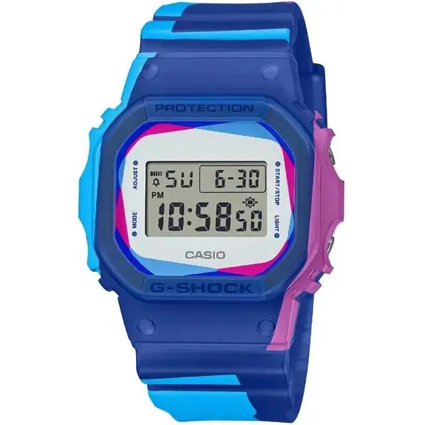 Casio G-shock DWE-5600PR-2JR Over Print Limited Men`s Watch
