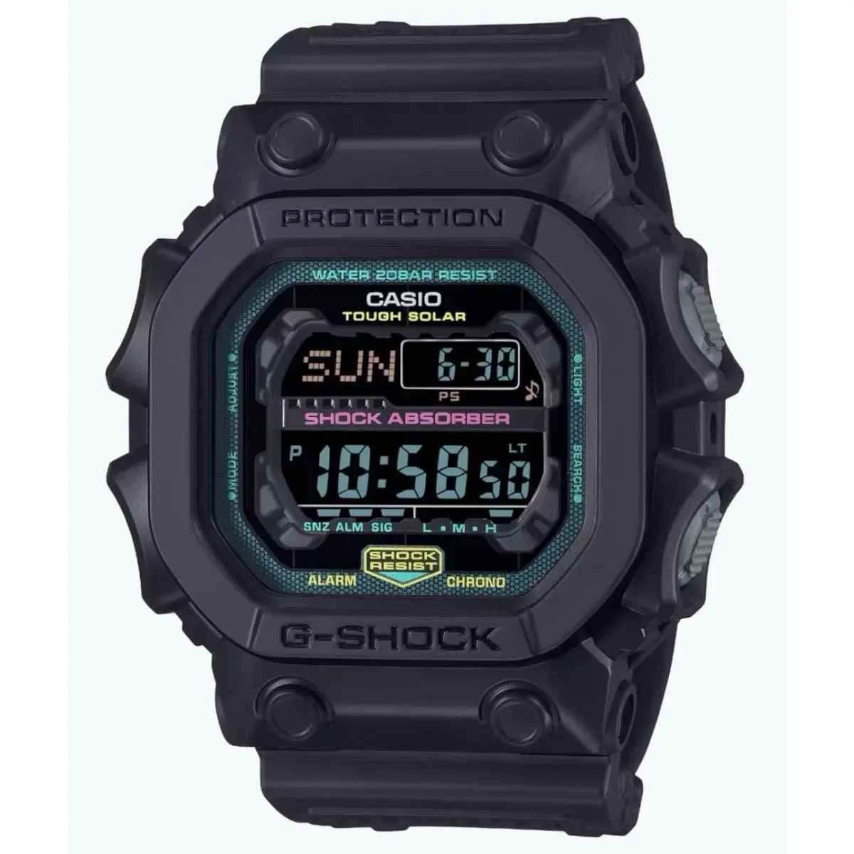 G-shock Tough Solar Alarm Chrono Mud Resistant GX-56MF-1 200M Men`s Watch by Casio