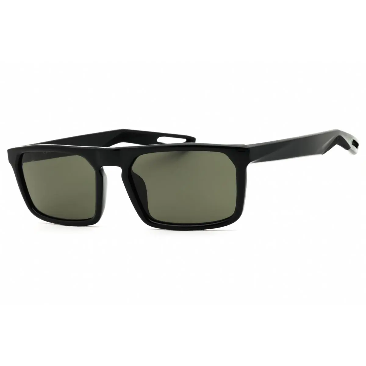 NV03 DZ7374 011 Sunglasses Black Frame Green Lenses 55mm by Nike