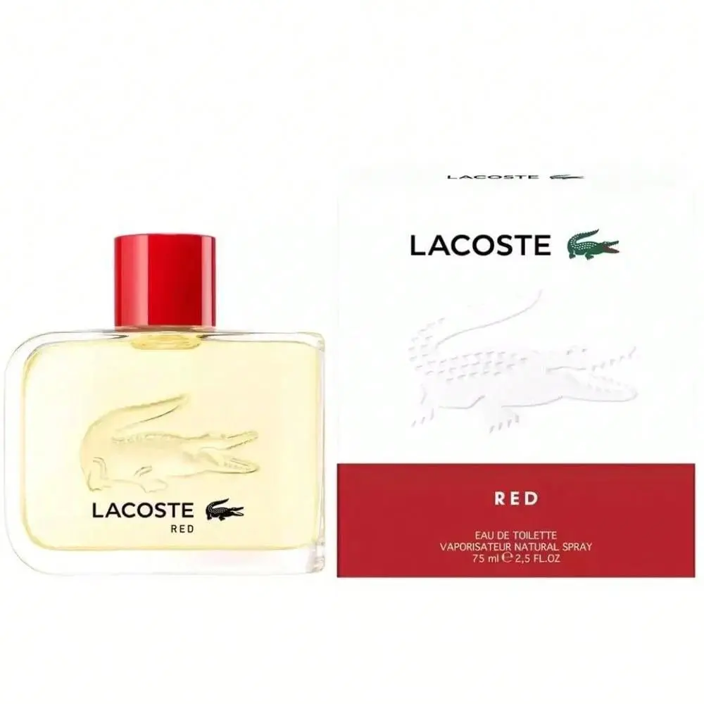 Lacoste Red Style In Play Eau De Toilette Spray 2.5 OZ For Men
