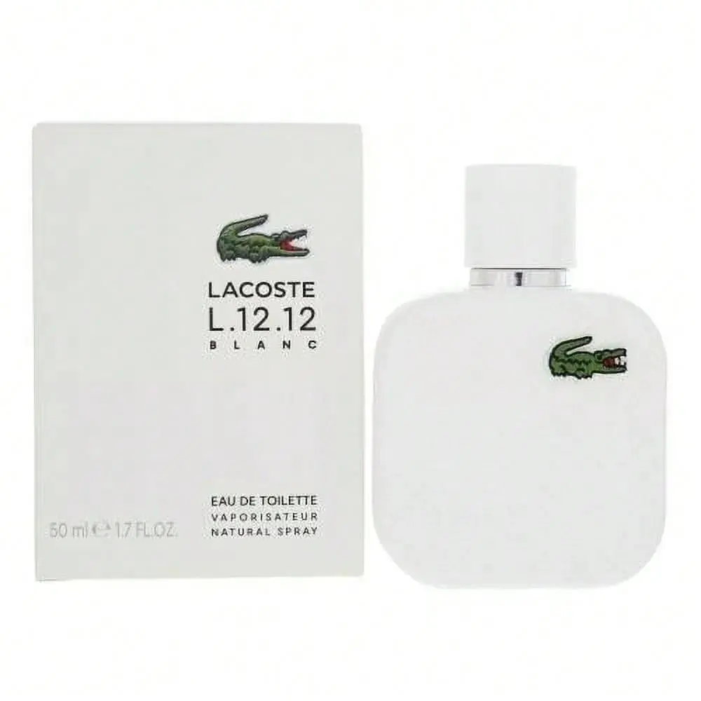 Lacoste L.12.12 Blanc Eau De Toilette Spray 1.6 OZ / 50 ml For Men