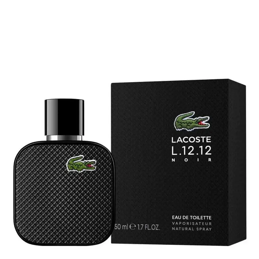 Lacoste Eau De Lacoste L.12.12 Noir Eau De Toilette Spray 1.7 OZ / 50 ml For Men