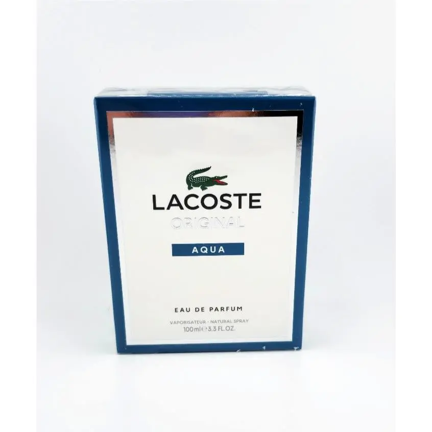 2026-ORIGINAL Aqua LACOSTE-MEN-EDP-SPRAY-3.3 OZ-100 Ml-authentic-made IN France