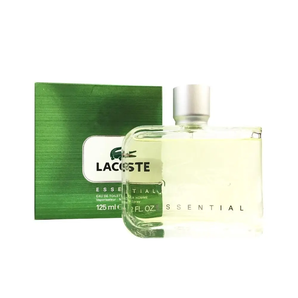 Essential by Lacoste Pour Homme 4.2 oz 125 ml Eau De Toilette Men Box