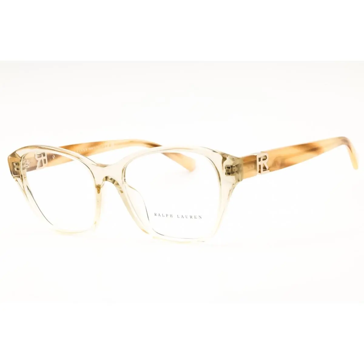 Ralph Lauren RL6236U 6111 Eyeglasses Transparent Beige Brown Frame 53mm
