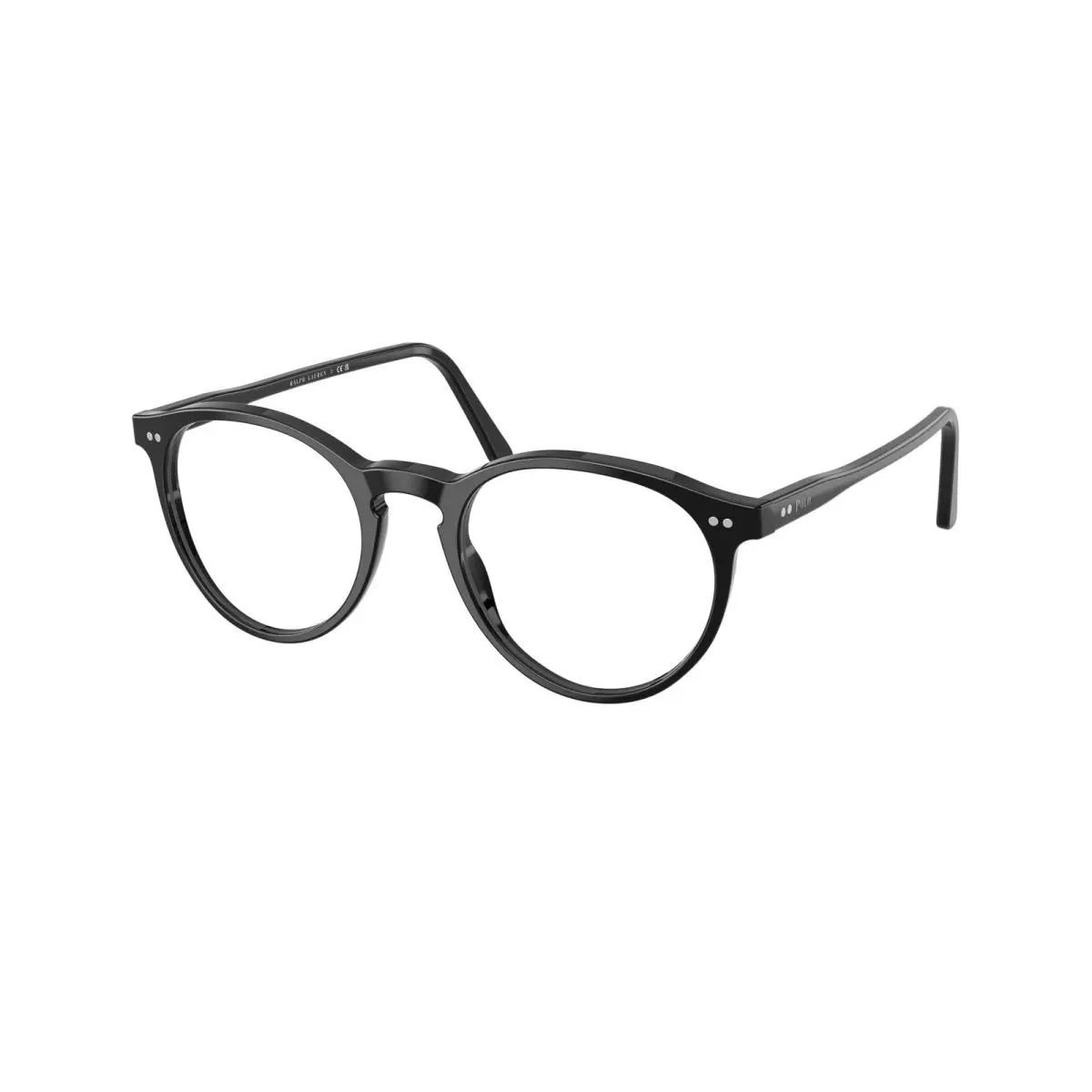 Ralph Lauren Polo PH2083 5523 Shiny Black Demo Lens 50 mm Men`s Eyeglasses