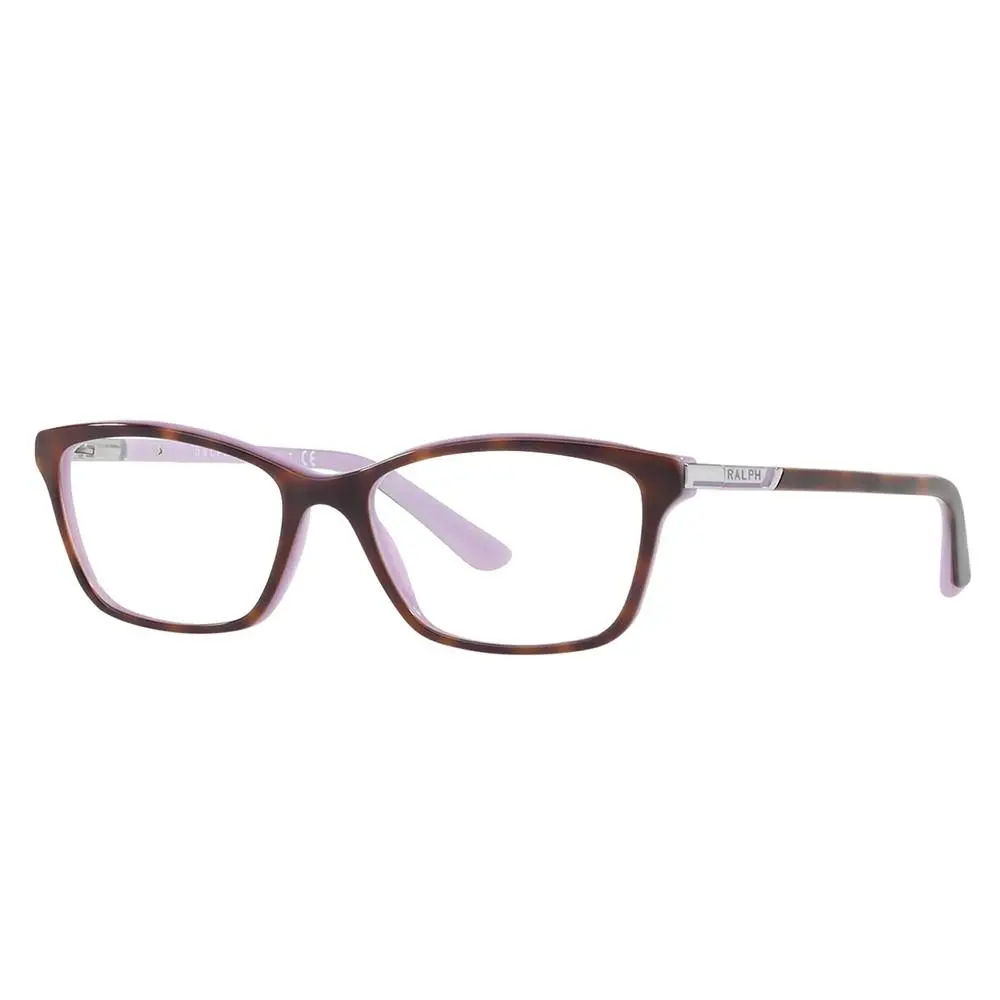 Ralph Lauren RA 7044 1038 Dark Havana/lavender Plastic Cat-eye Eyeglasses 52mm