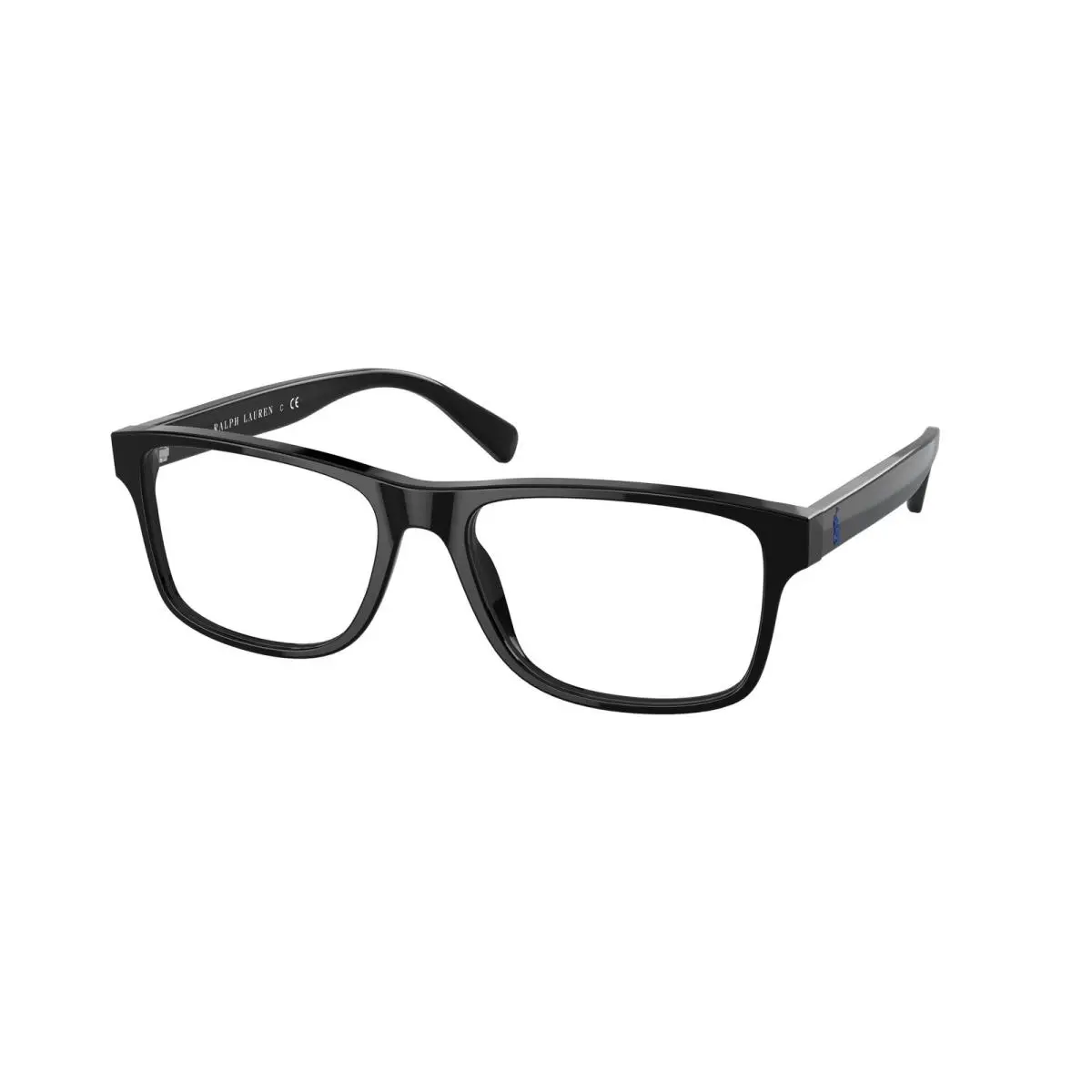 Ralph Lauren Polo PH2223 5001 Black Demo Lens 58 mm Men`s Eyeglasses