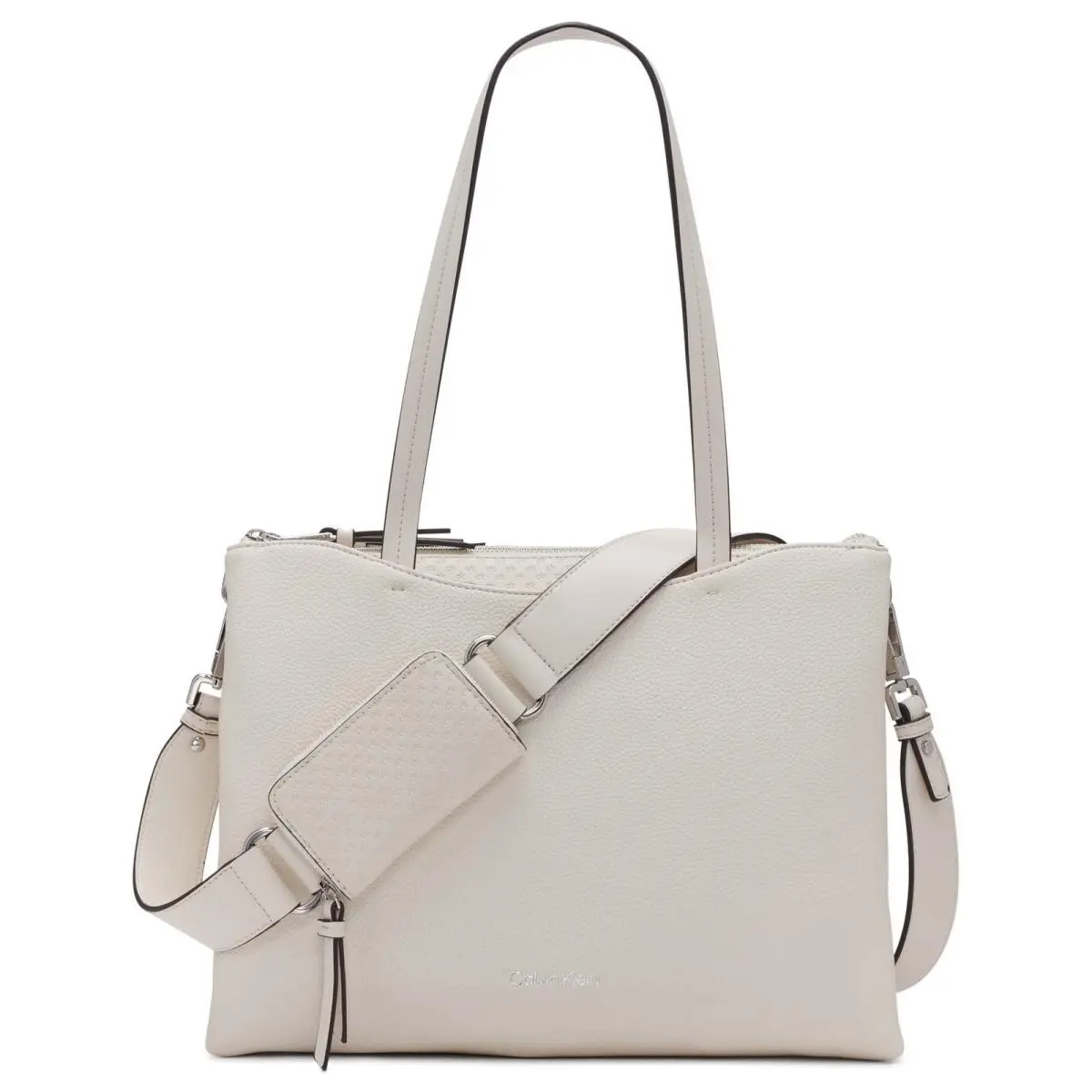 Calvin Klein Chrome Organizational 2 in 1 Tote