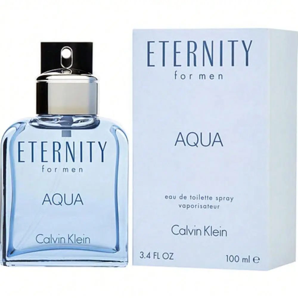 Calvin Klein Eternity Aqua Men Eau De Toilette Spray 3.4 OZ For Men