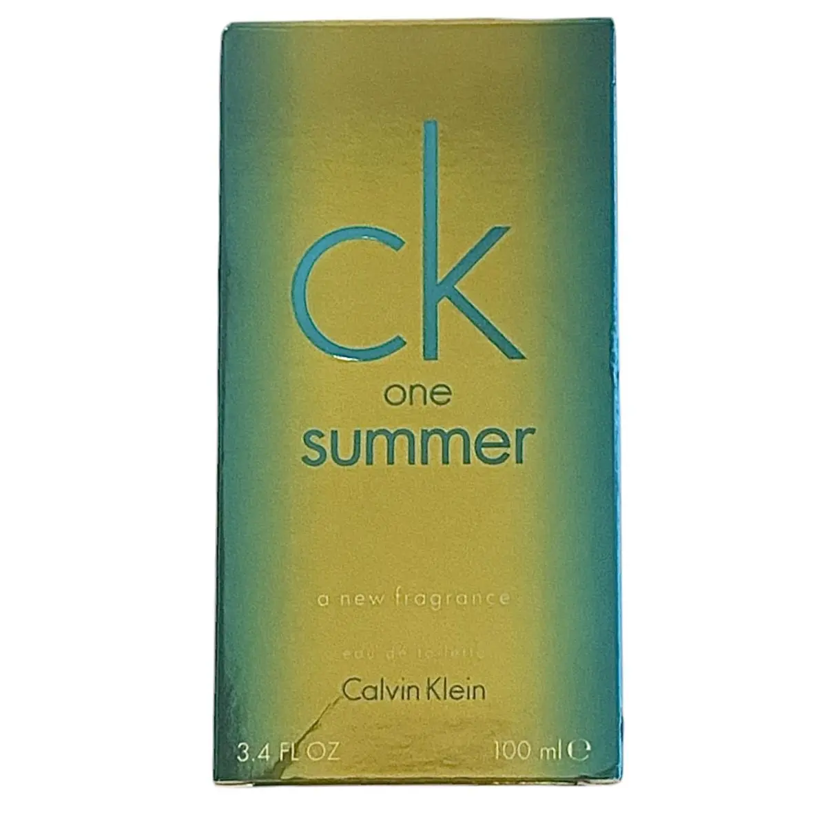 Calvin Klein CK One Summer 2014 Unisex 3.4 Fl. Oz. Eau de Toilette Spray