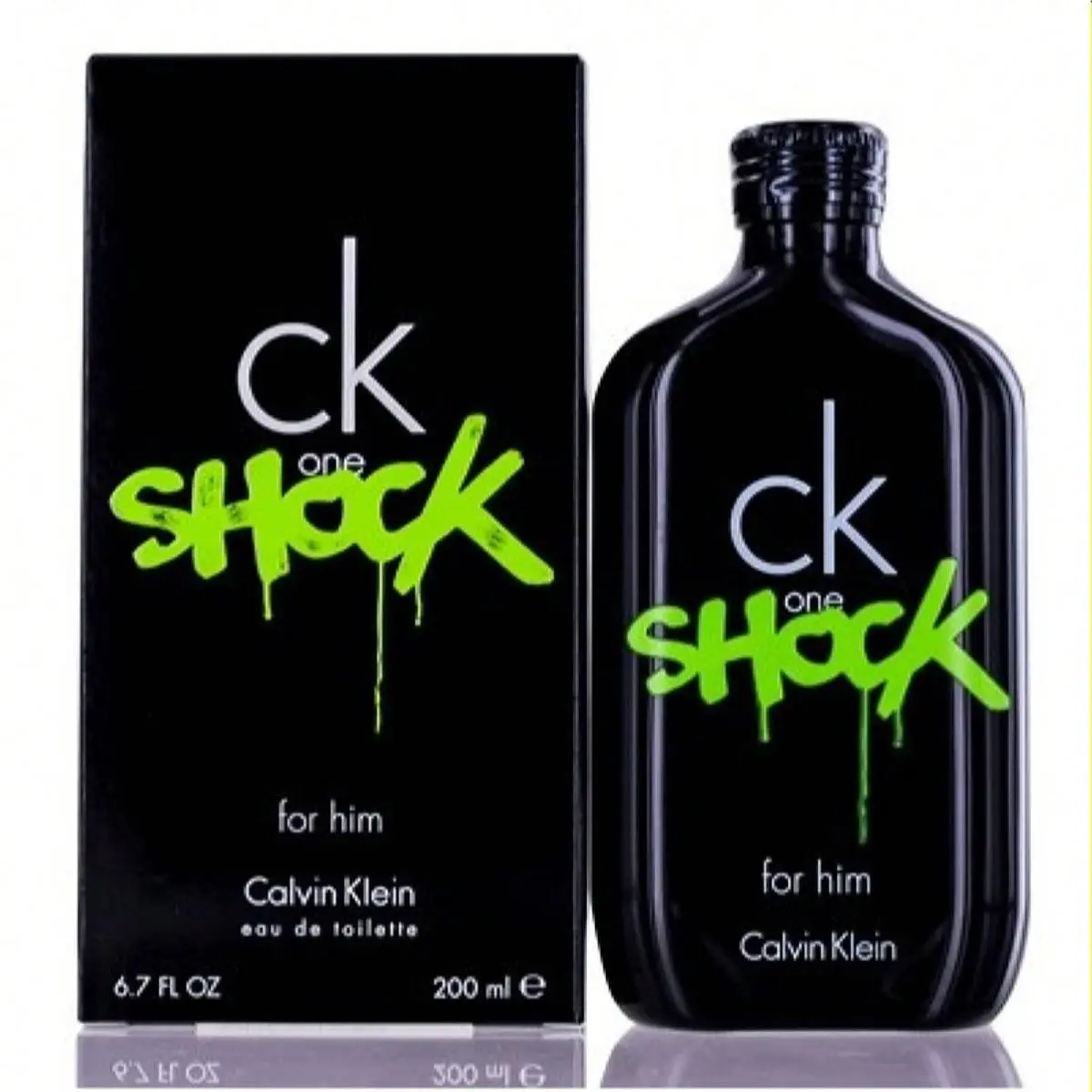 Calvin Klein Ck One Shock Men Eau De Toilette Spray 6.7 OZ / 200 ml For Men