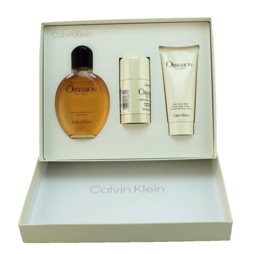 Calvin Klein Obsession 3 Pc Set Cologne Set Eau De Toilette Spray