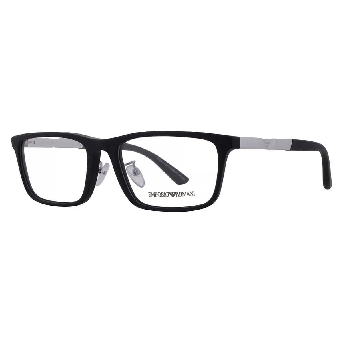 Demo Rectangular Men`s Eyeglasses EA3251D 5001 55 EA3251D 5001 55 by Emporio Armani