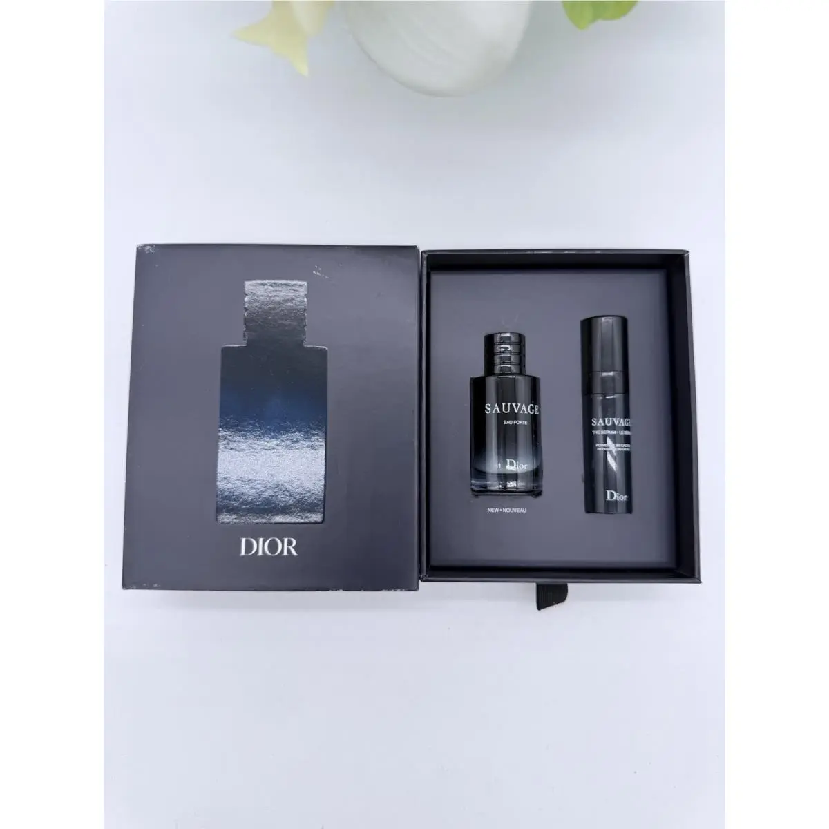 Sauvage Eau Forte Parfum 10 ml Sauvage Serum 5 ml Travel Set by Dior