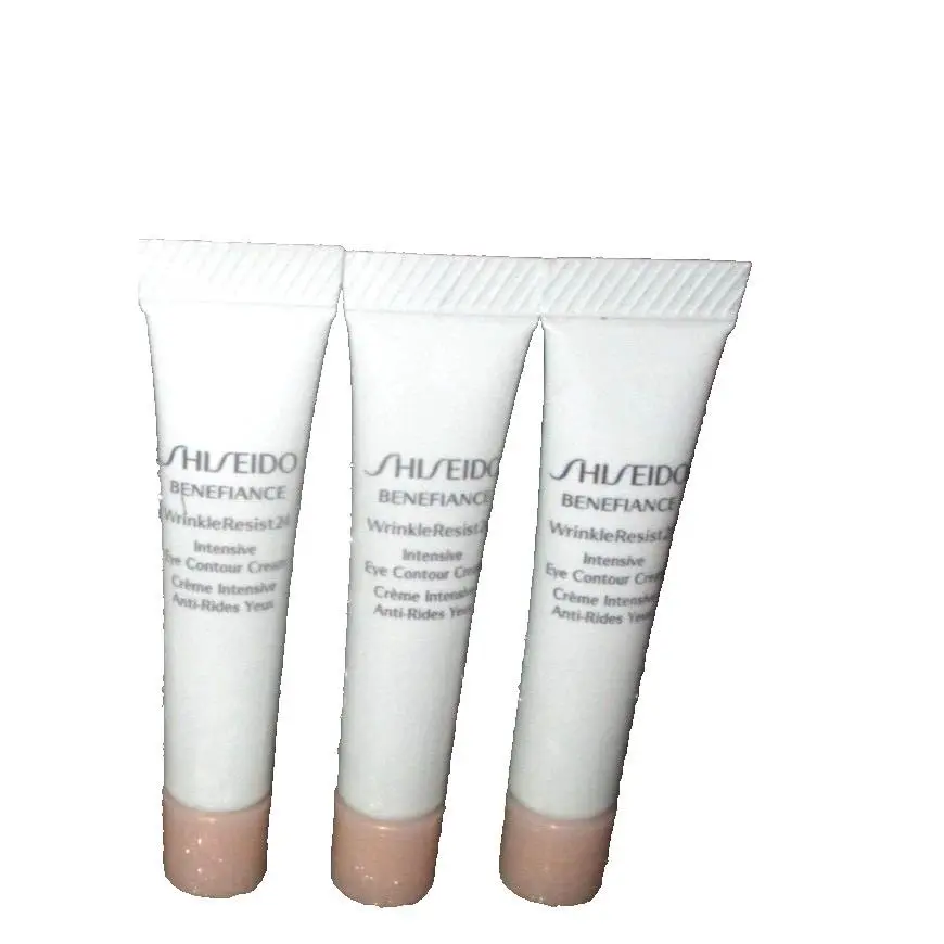 3 X Shiseido Benefiance WrinkleResist24 Intensive Eye Cream Travel Size 0.17oz