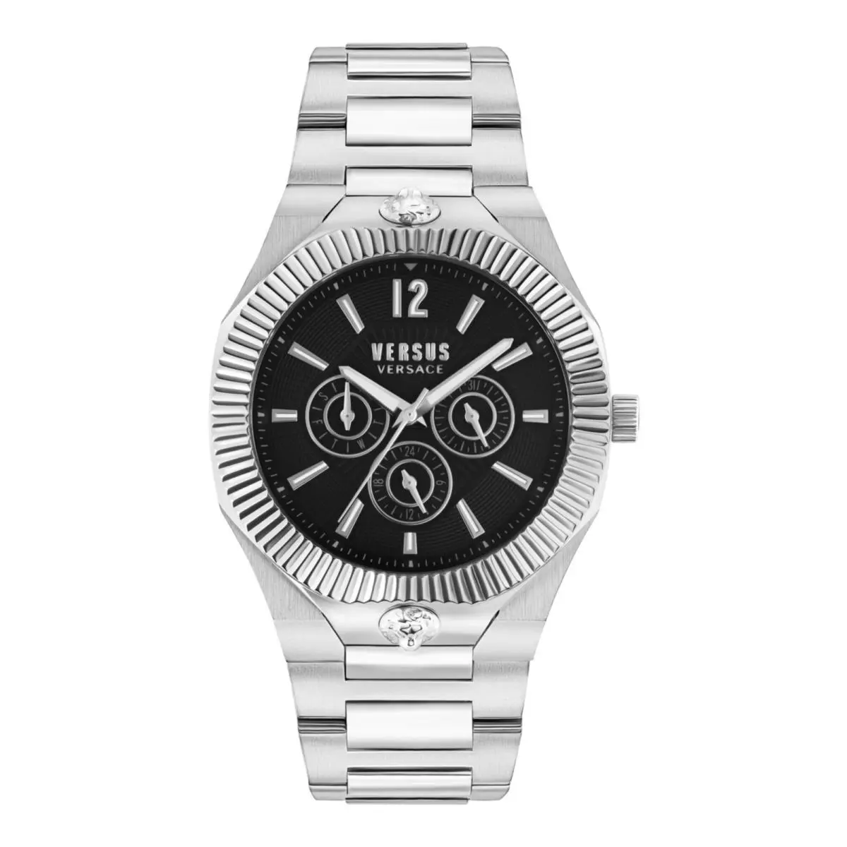 Versus Versace Mens Stainless Steel 42mm Bracelet Fashion Watch