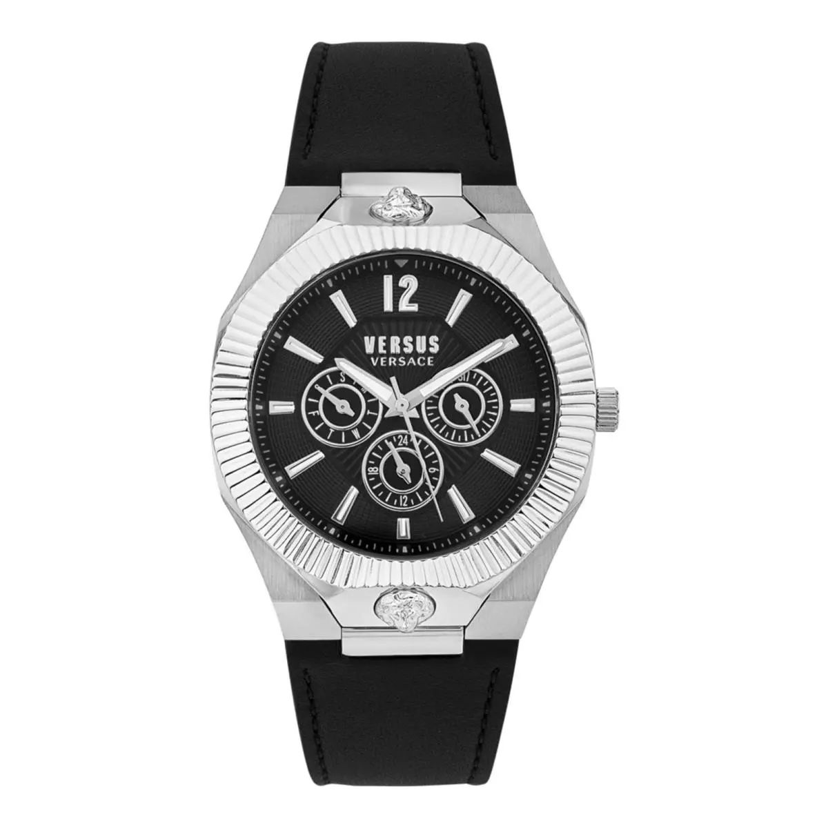 Versus Versace Mens Stainless Steel 42mm Strap Fashion Watch