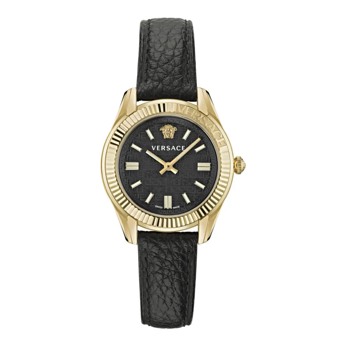 Versace Womens Gold 35mm Strap Fashion Watch