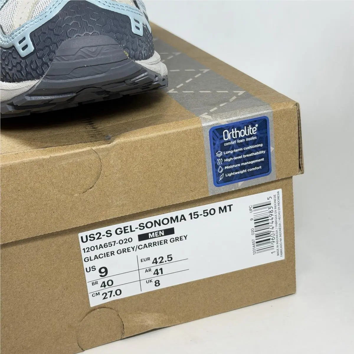 Asics shoes - Asics Gel Sonoma 15 50 - 1201A657-020 - gray,green 1