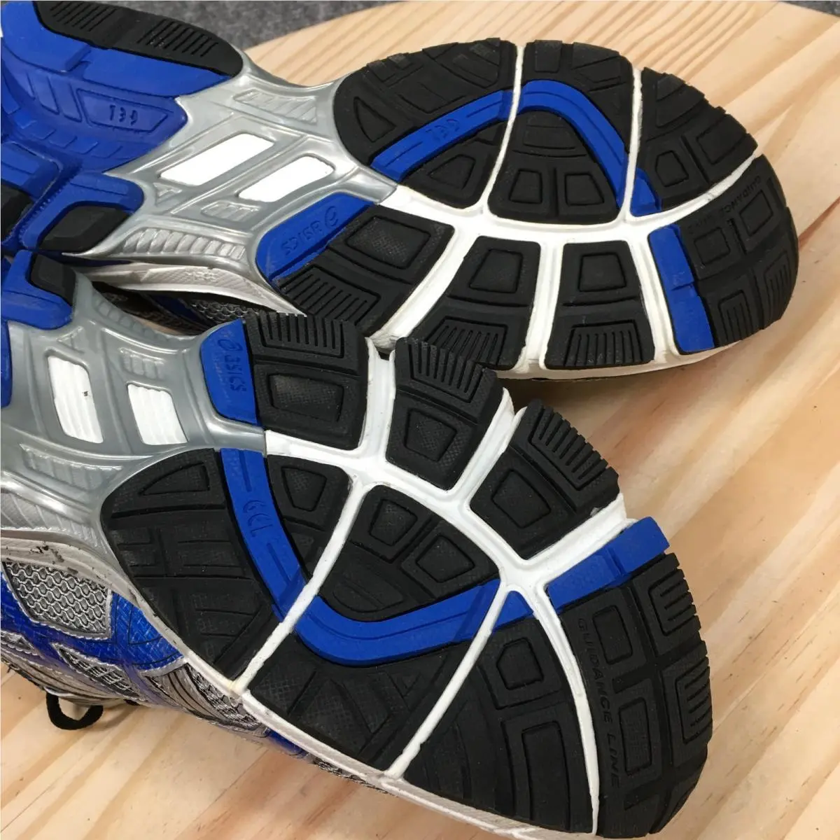 Asics shoes - Gray Blue 10