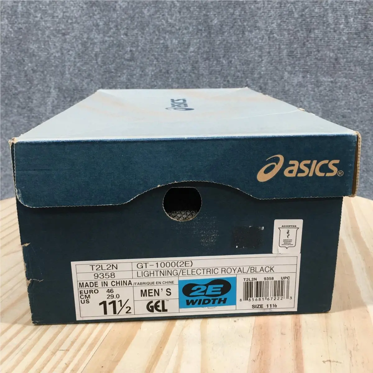 Asics shoes - Gray Blue 11