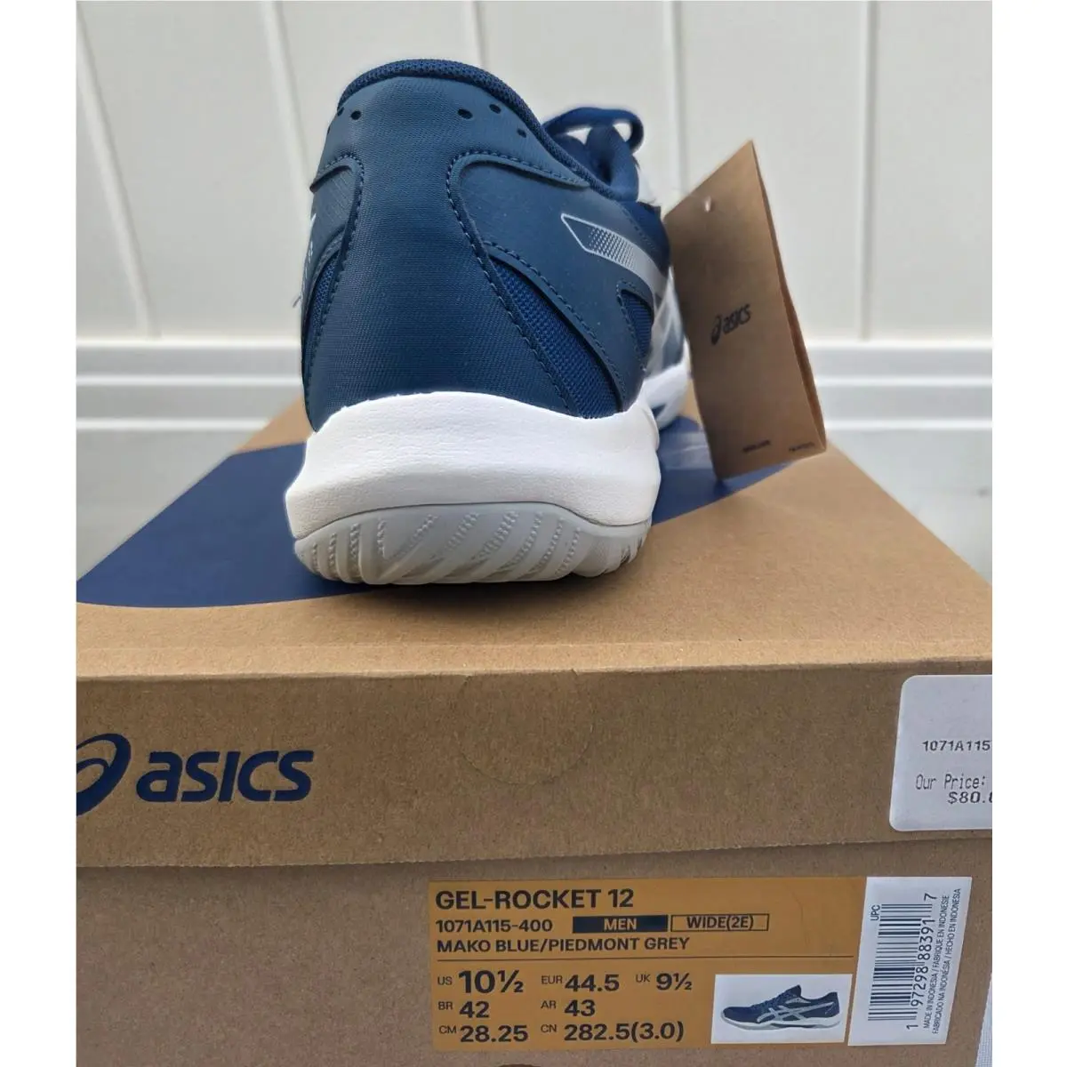 Asics shoes - Blue (UPC: 197298883917) 3