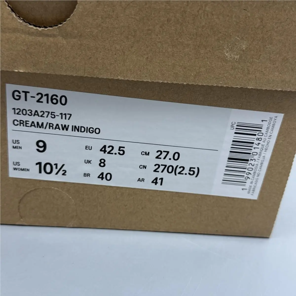 Asics shoes - ASICS GT 2160 - 1203A275 - White (UPC: 0199023014801) 12