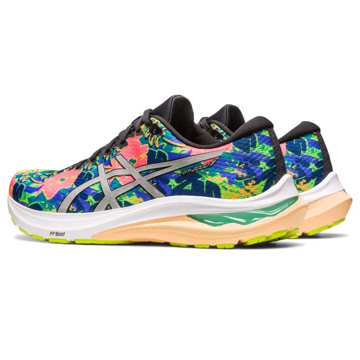 Size 9 - Asics GT-2000 11 Men`s Lite Show/ Lime Zest 1011B627-300