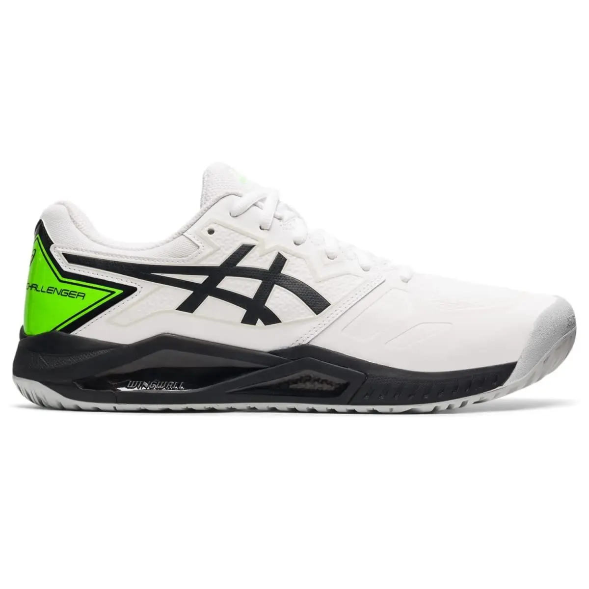 Asics Men`s Gel-challenger 13 White/green Gecko Size 9.5