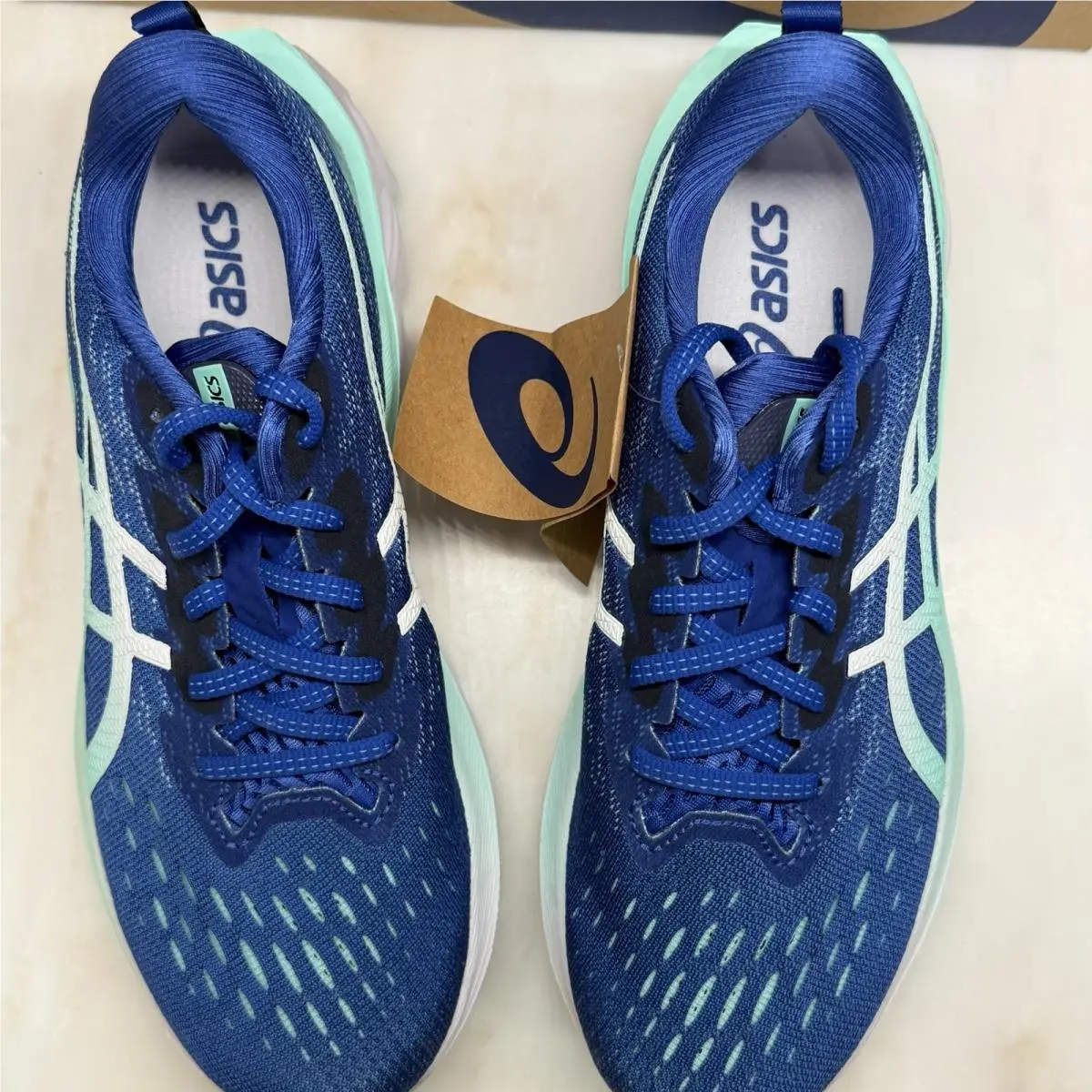 Asics shoes - ASICS Novablast - Novablast - 1012BO49 - Lapis Lazuli Blue/White 1