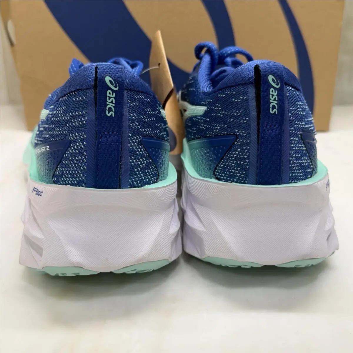 Asics shoes - ASICS Novablast - Novablast - 1012BO49 - Lapis Lazuli Blue/White 3