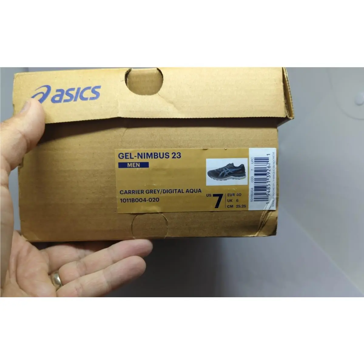 Asics shoes - ASICS Gel-Nimbus(R) 23 - 1011B004-020 - Gray (UPC: 194851392671) 8