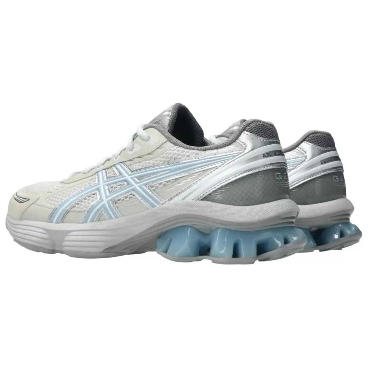 Asics shoes - ASICS Gel Kinetic Fluent - Gel Kinetic Fluent - 1203A958-100 - Ivory, Manufacturer: Cream/Soft Sky 5