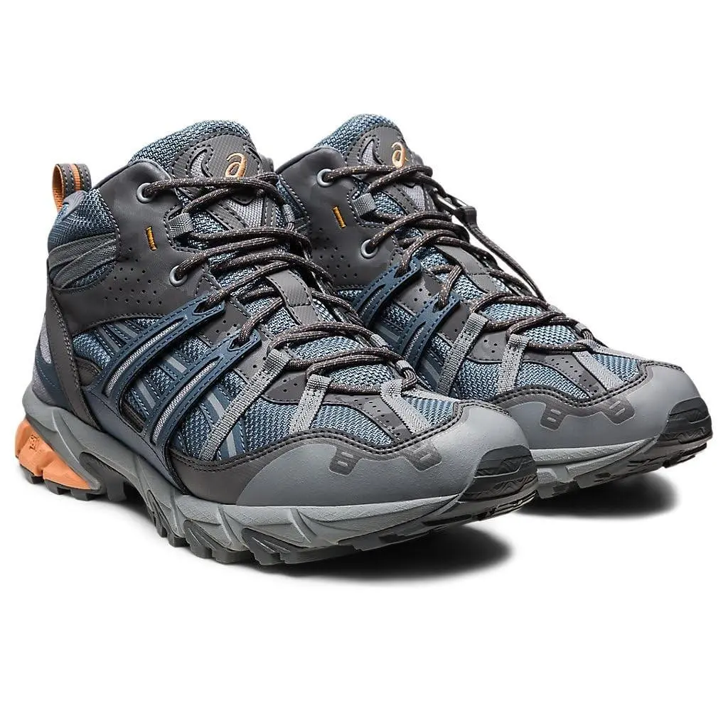 Size 10.5 - Asics Men`s Gel-sonoma 15-50 Mid Top Shoes Ironclad/steel Grey