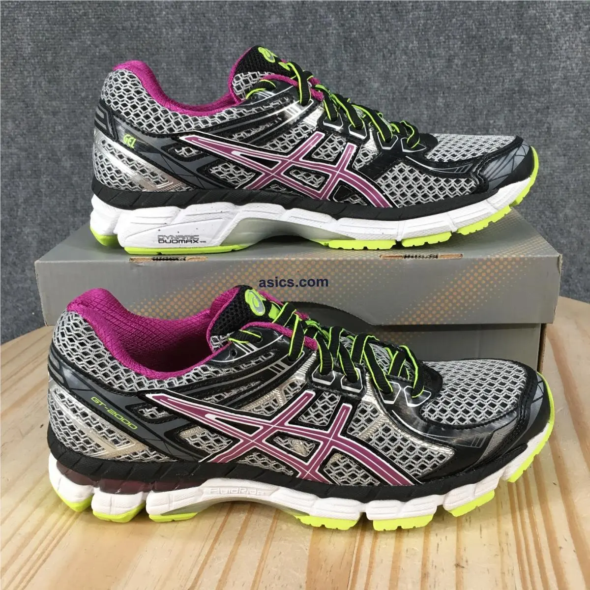 Asics GT-2000 2 Shoes Womens 8 2A Athletic Low Sneakers Lace Up Multicolor