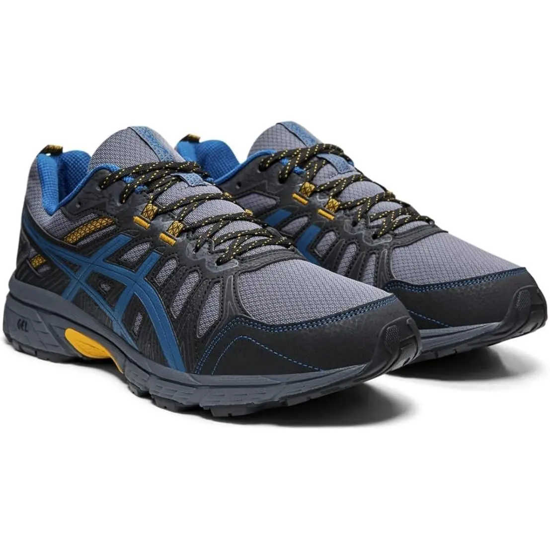 Asics Gel-venture 7 - Men`s Size 8.5 `metropolis Black` Running Shoe