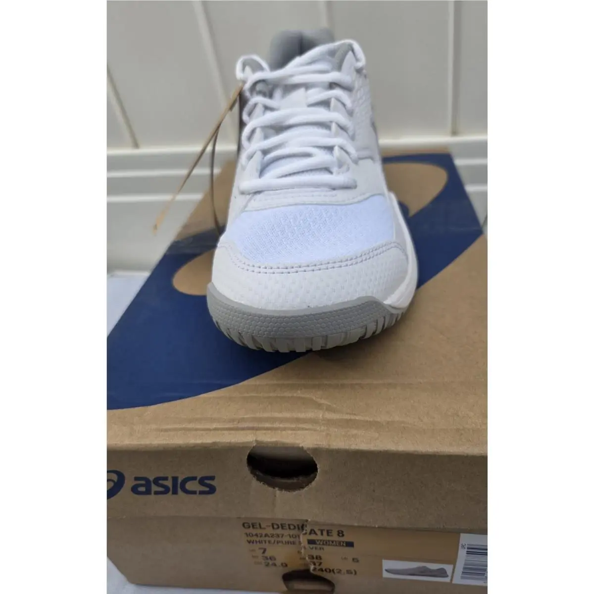 Asics shoes - ASICS GEL-Dedicate 8 - 1042A237-101 - White (UPC: 199023057372) 1